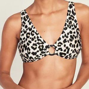 Triangle O-Ring Bikini Top for Women